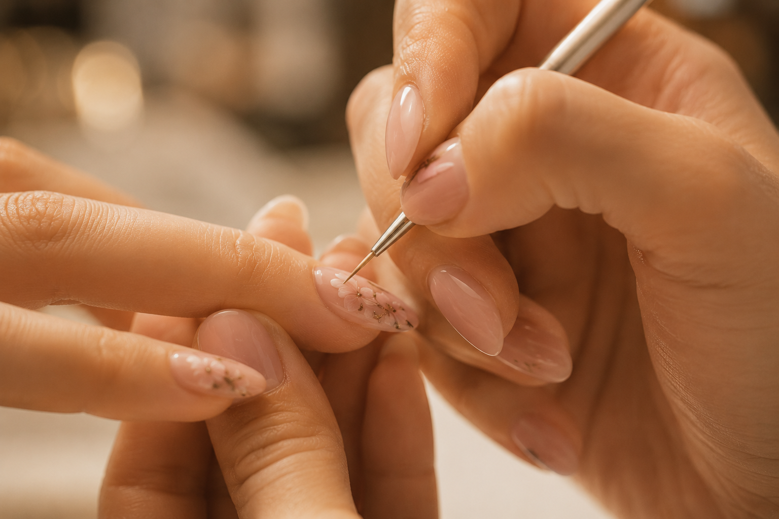 Nail art craftsmanship at Le Nails Sydney